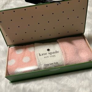 Kate Spade Low Cut Cozy Socks
